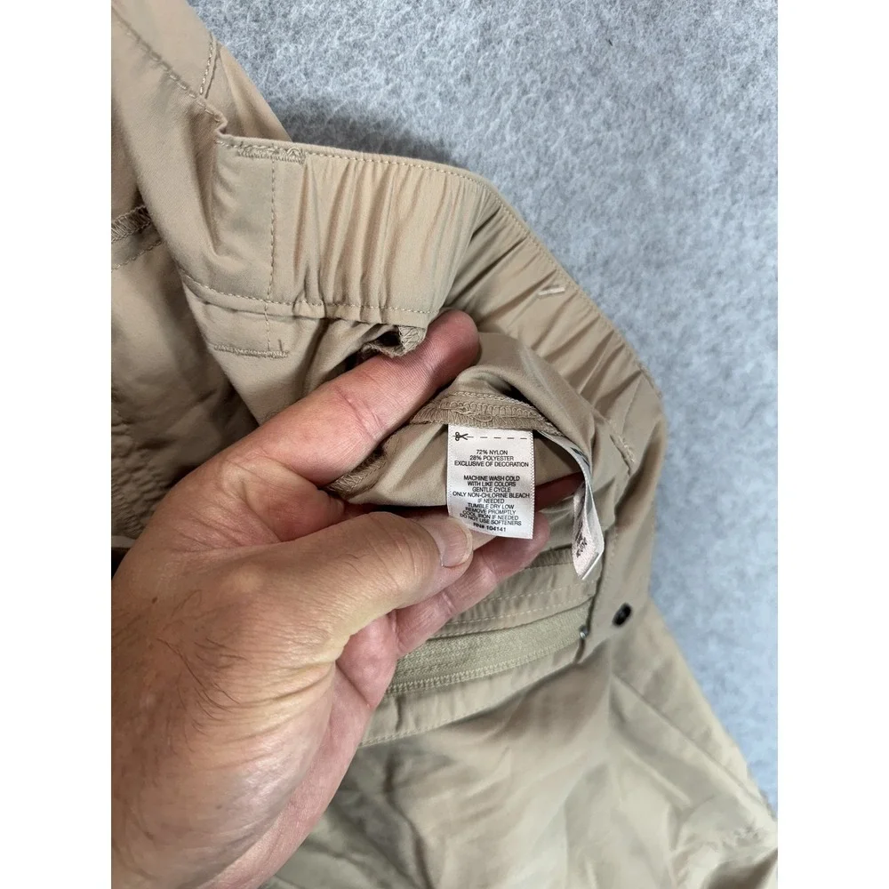 Koppen Pants Mens XL Convertible Zip Off Lightweight Hiking Insect Repellent‎